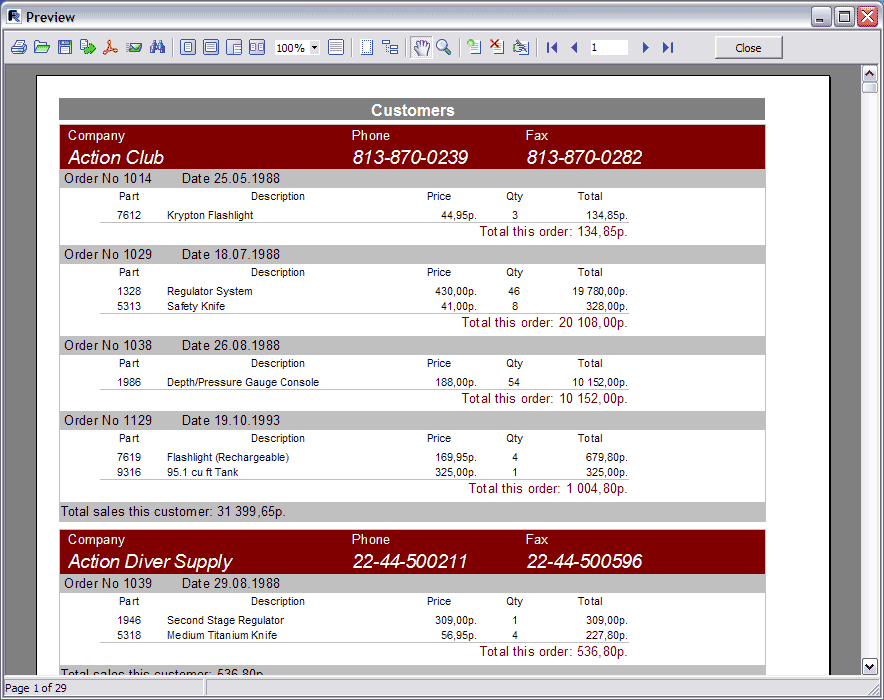 Fastreport frx чем открыть